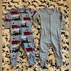 Hanna Andersson Zip Pajamas (2 pairs)